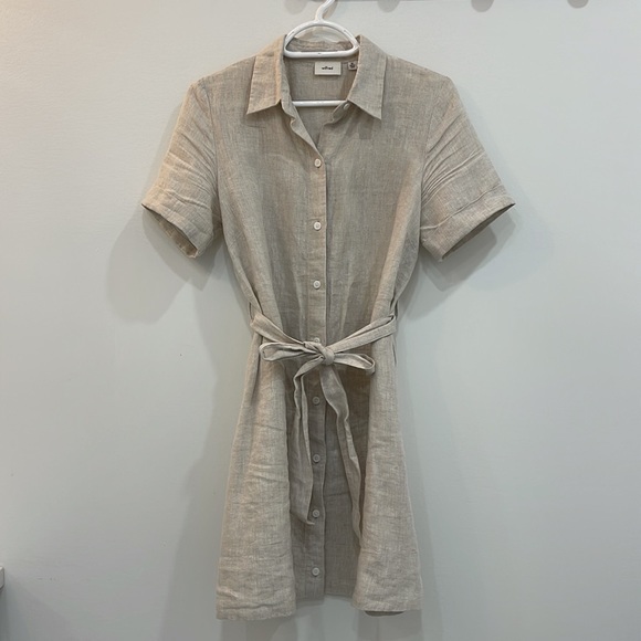 SOLD-    Aritzia Eleta Linen dress - Picture 5 of 12